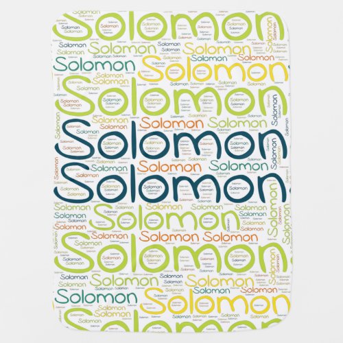 Solomon Baby Blanket