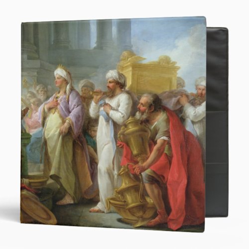 Solomon Before the Ark of the Covenant 1747 3 Ring Binder