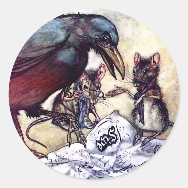 Solomon Caw and Assistants Classic Round Sticker (Front)