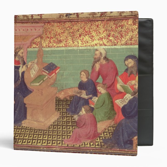 Solomon dictates the Proverbs 3 Ring Binder (Front/Inside)