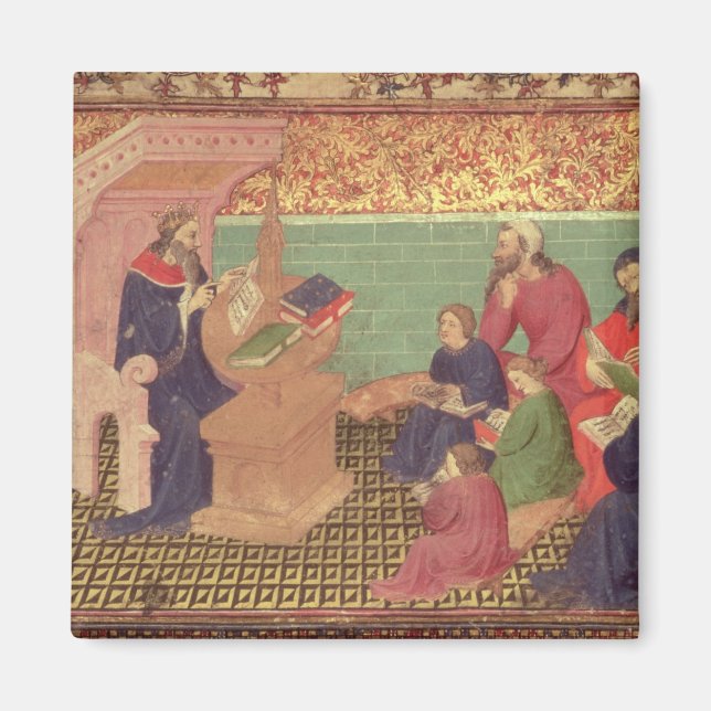 Solomon dictates the Proverbs Magnet (Front)