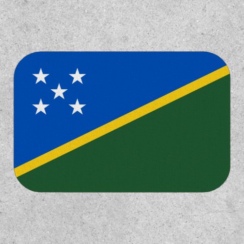 Solomon Islander Flag Flag of Solomon Islands Patch