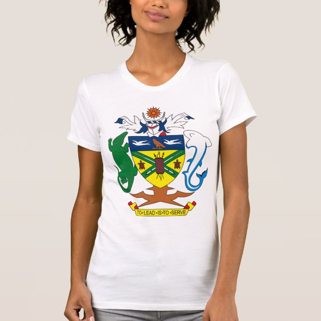 Solomon Islands Coat of Arms T-shirt (Front)