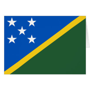 Solomon Islands Flag Cards