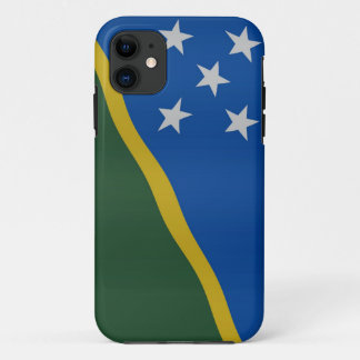 Solomon Islands flag iPhone 11 Case
