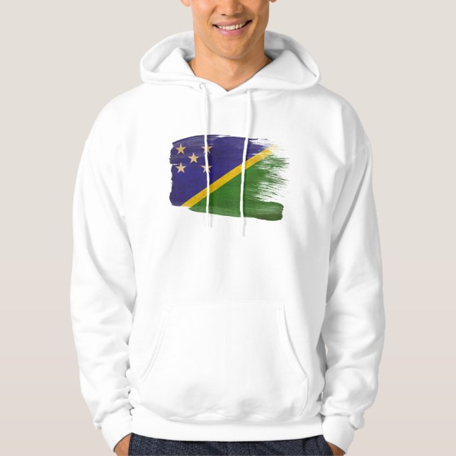 Solomon Islands Flag Hoodie (Front)