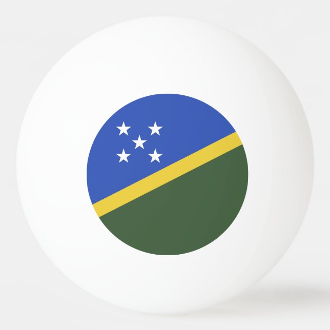 Solomon Islands flag Ping Pong Ball (Front)
