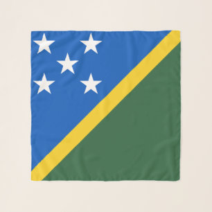 Solomon Islands Flag Scarf