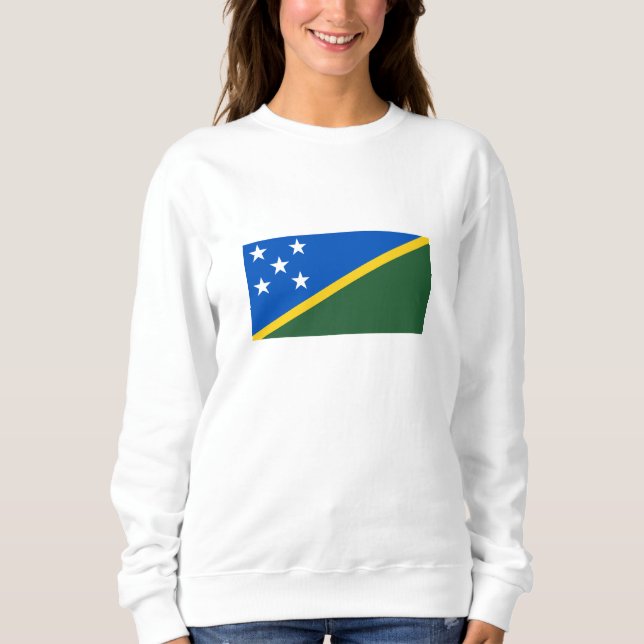 Solomon Islands Flag Sweatshirt (Front)