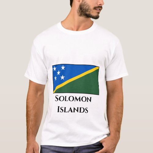Solomon Islands Flag T_Shirt