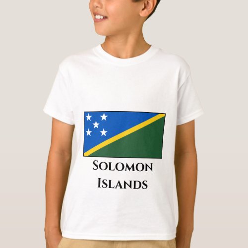 Solomon Islands Flag T_Shirt