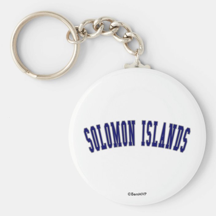 Solomon Islands Key Chain