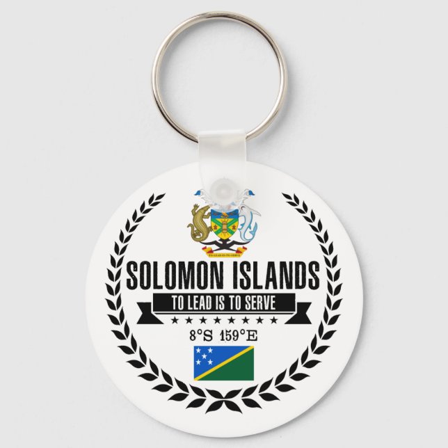Solomon Islands Keychain (Front)