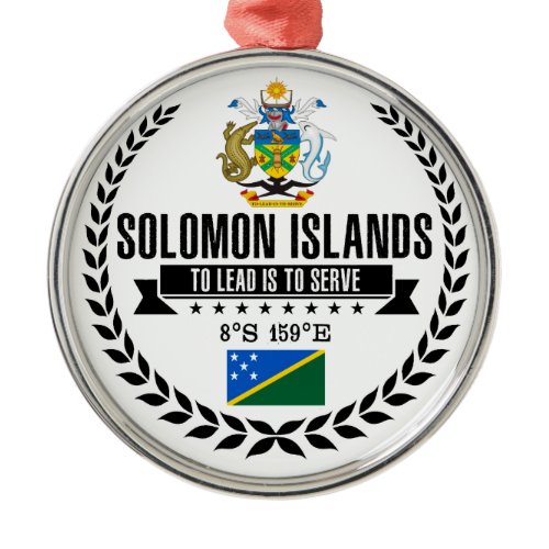 Solomon Islands Metal Ornament