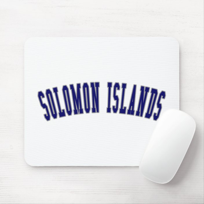 Solomon Islands Mouse Pad