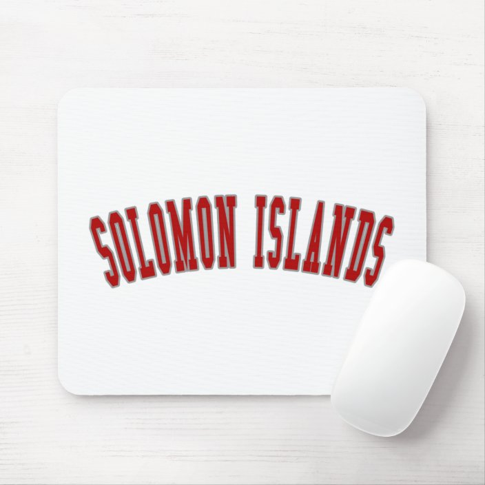 Solomon Islands Mouse Pad