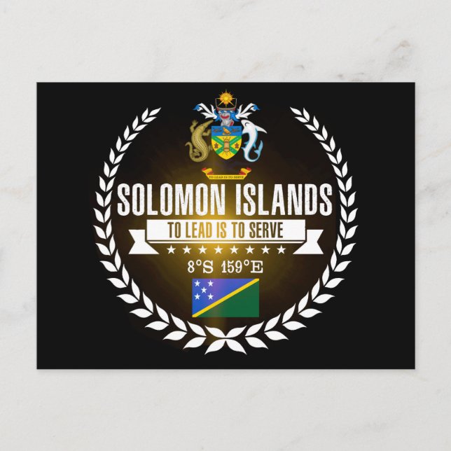 Solomon Islands Postcard (Front)