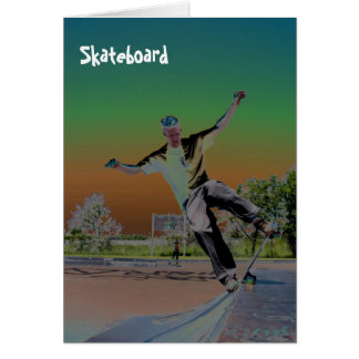 Solorized skateboarder cards