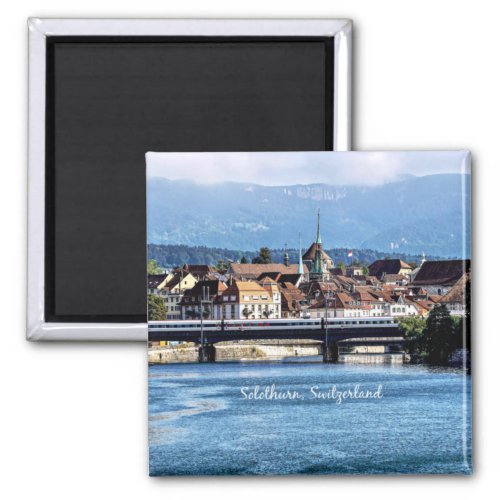 Solothurn Switzerland scenic photograph Magnet