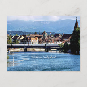 Solothurn, Switzerland scenic photograph Postcard