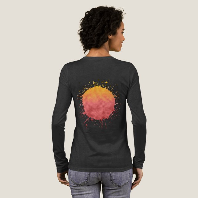 Solstice Bloom Tri-Blend Shirt (Full Back)