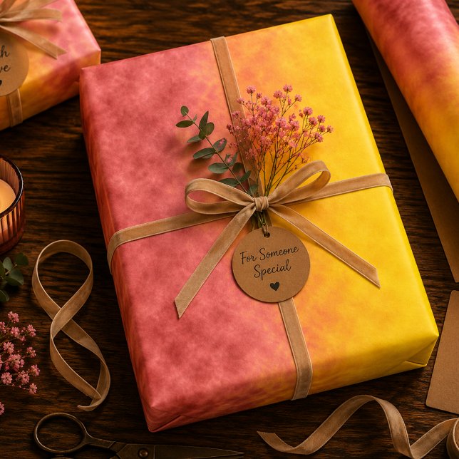 Solstice Bloom Wrapping Paper Sheets (Creator Uploaded)