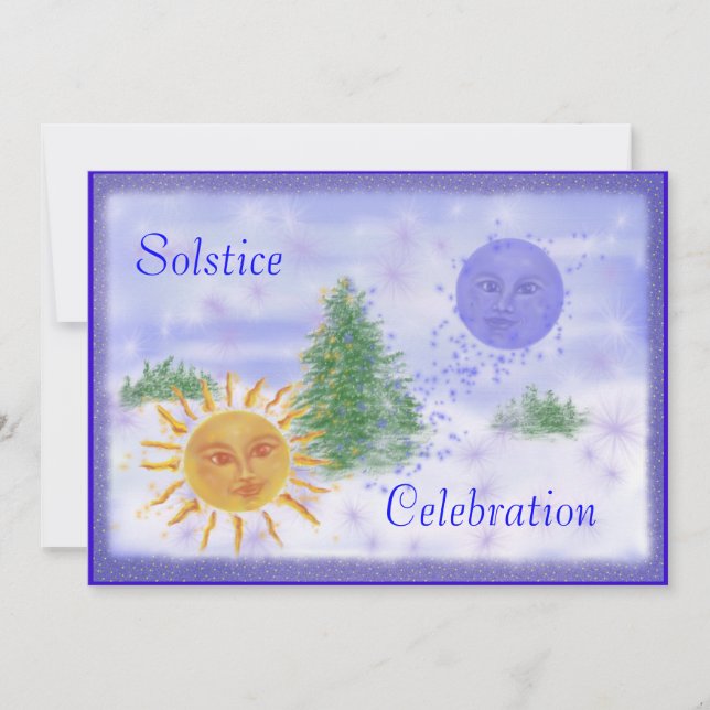 Solstice Celebration Invitation (Front)