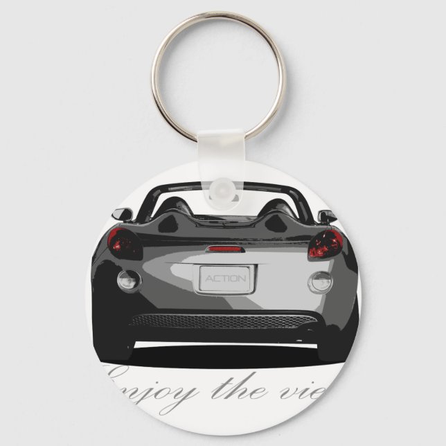 Solstice "Enjoytheview." Keychain (Front)