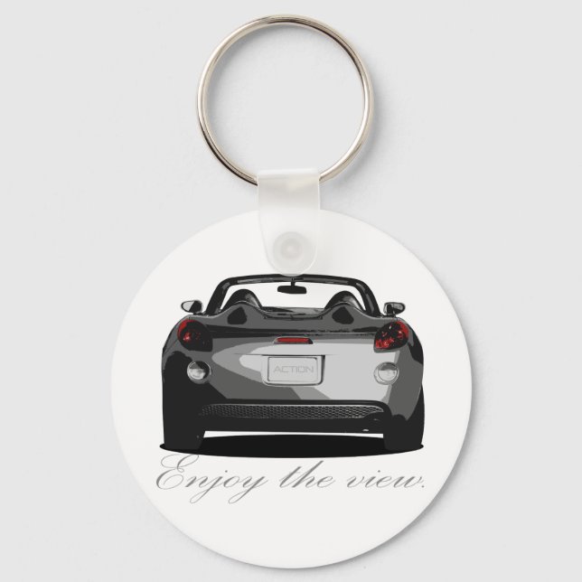 Solstice "Enjoytheview." Keychain (Front)