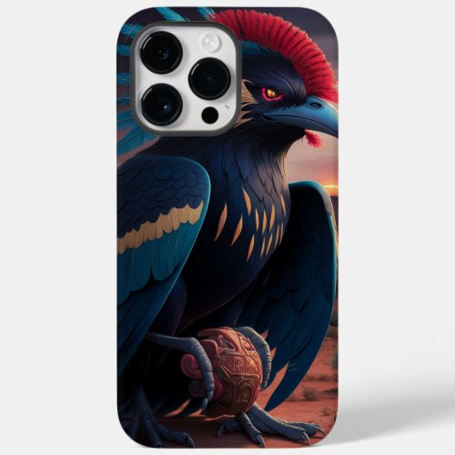 Solstice Guardian Aztecorvus in the Desert Sunset Case_Mate iPhone 14 Pro Max Case