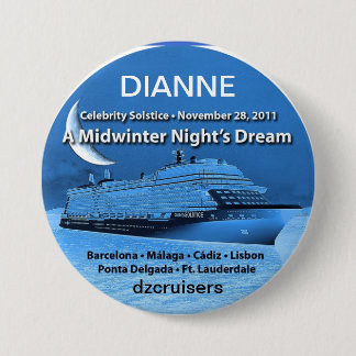 SOLSTICE NOV 28, 2011 PINBACK BUTTON
