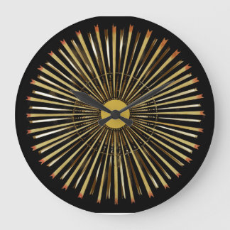 Solstice Sun Clock. Large Clock