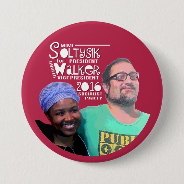 Soltysik/Walker in 2016 Button (Front)