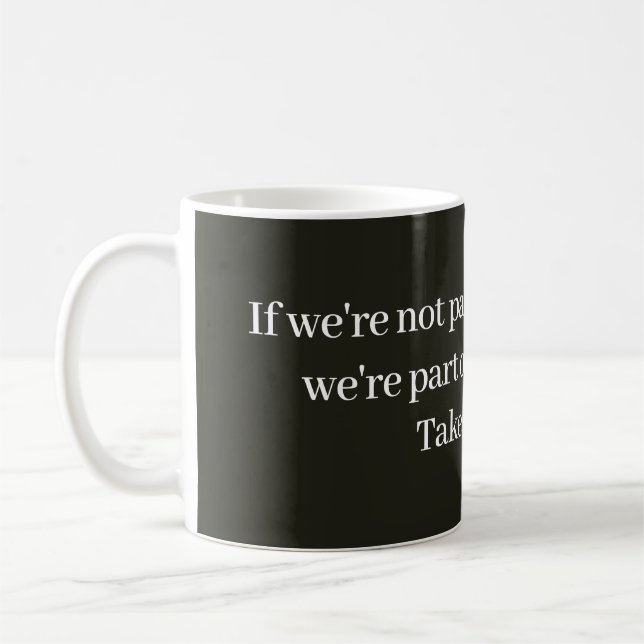 Solution Focused Message Coffee Mug (Left)