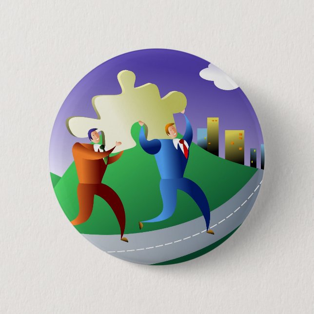 Solution Pinback Button (Front)