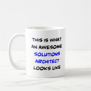 solutions architect, awesome coffee mug