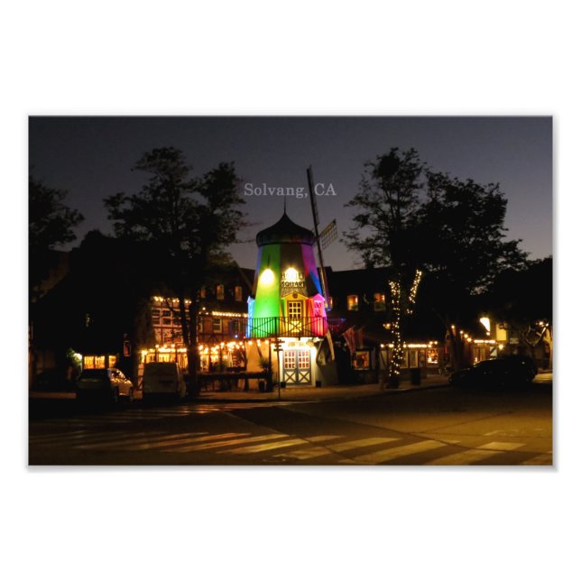 Solvang California  Photo Print (Front)