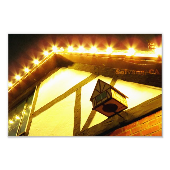 Solvang California Photo Print (Front)
