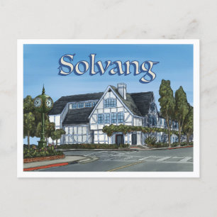Solvang California Postcard