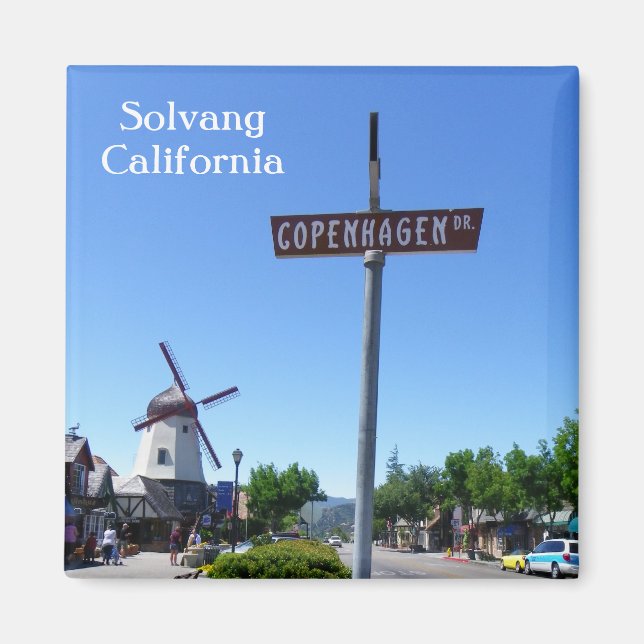 Solvang Magnet! Magnet (Front)