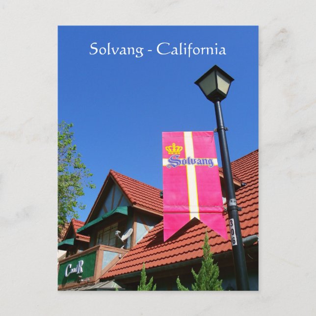 Solvang Postcard! Postcard (Front)