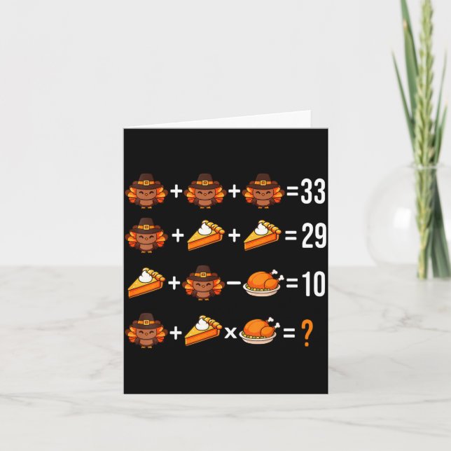 Solve The Problem Funny 67 Meme Brainrot Math Teac Card (Front)