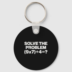 Solve The Problem Math 67 Meme 6 7 Costume Kids Bo Keychain