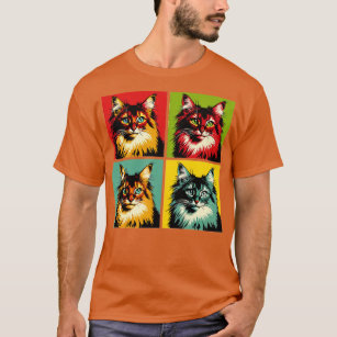 Somali Art Cat Lovers T-Shirt