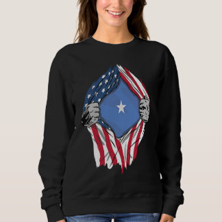 Somali Blood Inside Me Somalia Flag Sweatshirt