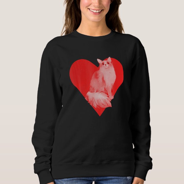 Somali Cat Sweatshirt (Front)