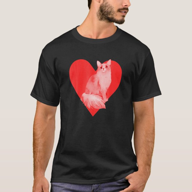 Somali Cat T-Shirt (Front)