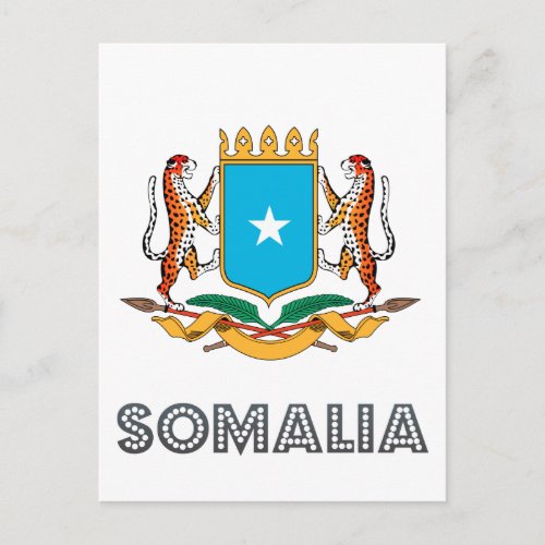Somali Emblem Postcard