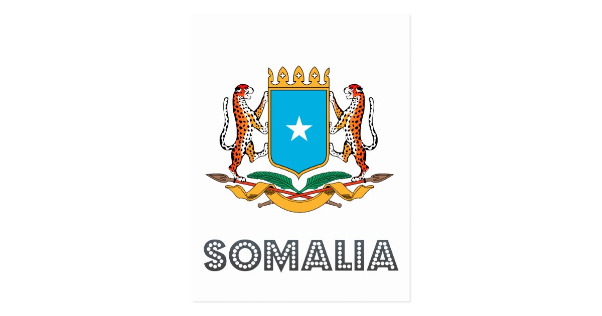 Somali Emblem Postcard