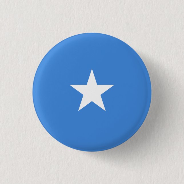 Somali Flag, Flag of Somalia Button (Front)
